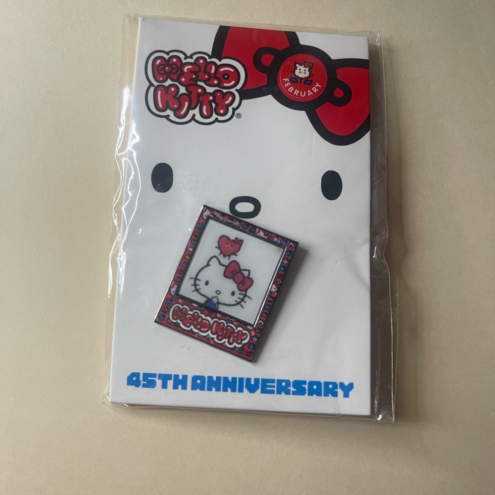 Sanrio Hello Kitty 45th Anniversary Collectible Pin